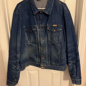 Vintage Rustler Blue Denim Jacket - XL